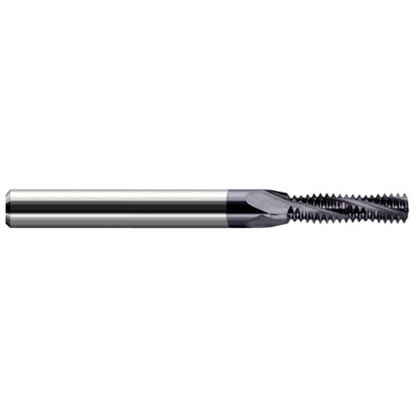 Thread Milling Cutters - Multi-Form, 0.1950", Length of Cut: 3/4"